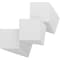Ekena Millwork 7 3/4W x 7 3/4H x 3/8T PVC Hobby Boards, Unfinished, 25PK HBP08X08X375DUN - alternate 1